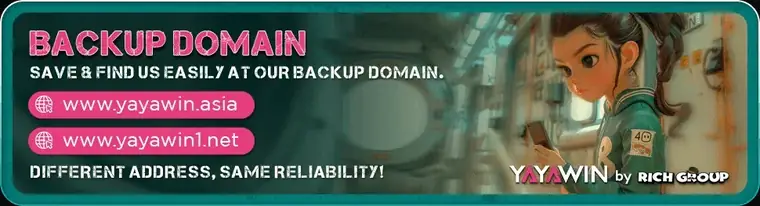 Yayawin casino backup domain notice