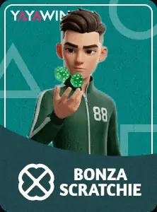 Bonza Scratchie Yayawin casino game card